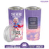 Personalized Supergirl Baby Tumbler – Custom CNN Breaking News Gift for Moms & Daughters